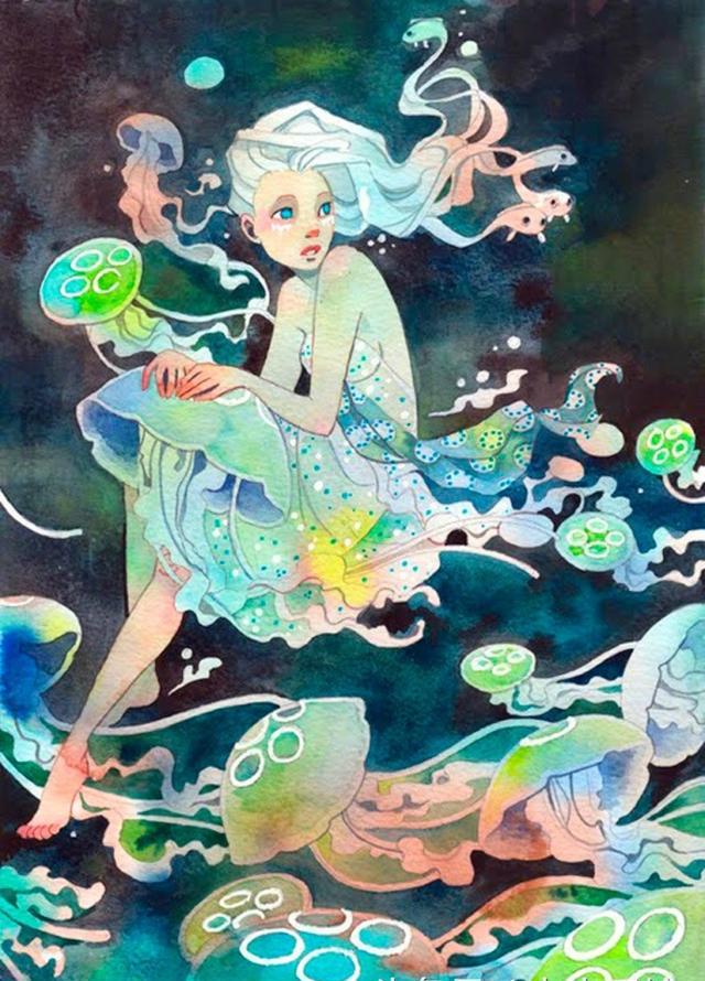 你是我梦中难以触及的精灵
