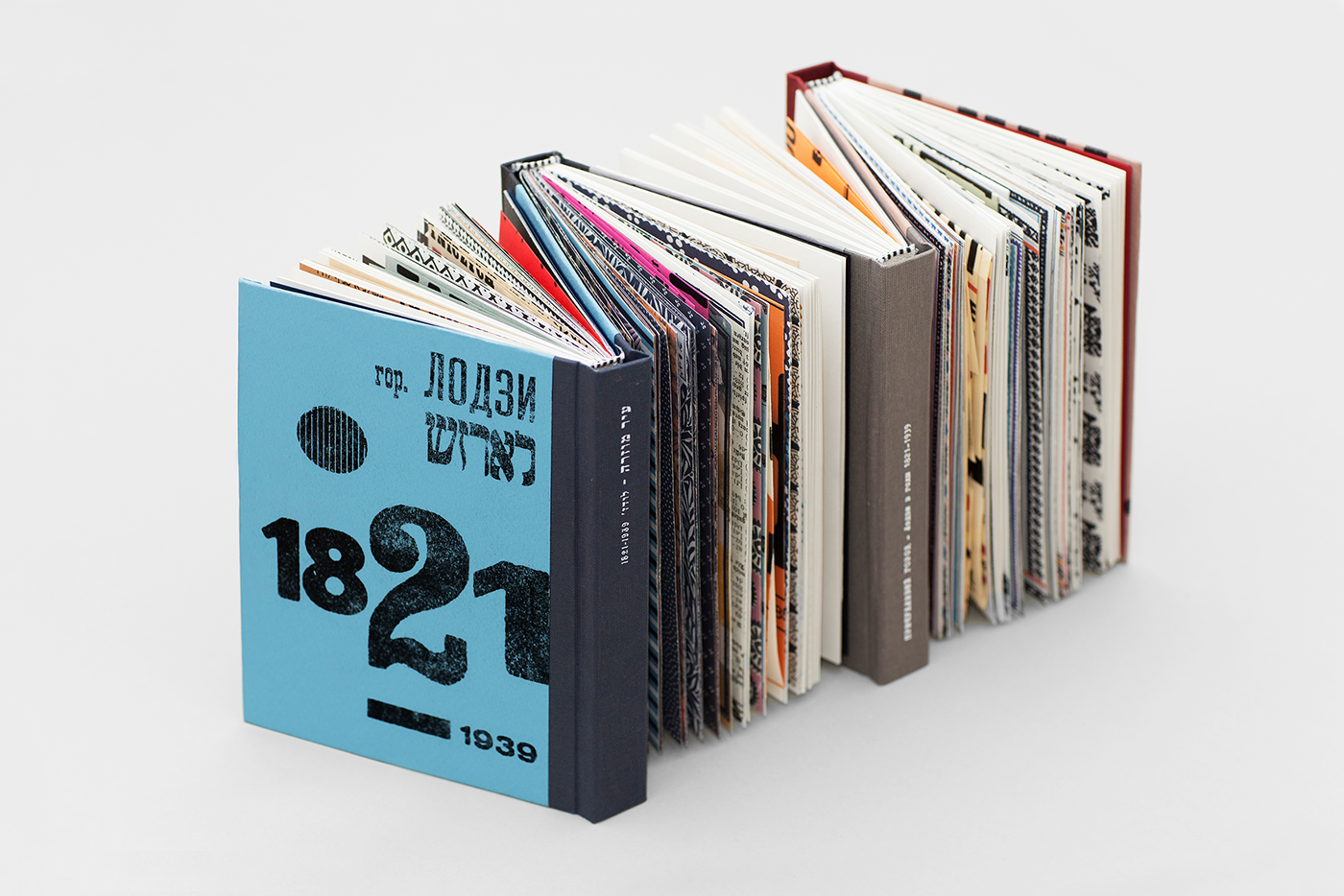 《一个奇怪的城市,罗兹及在1821-1939》概念书籍设计