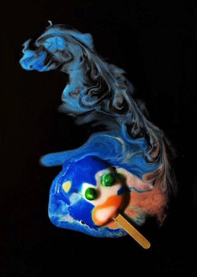 融化了的雪糕,美国摄影师 michael massaia 的作品