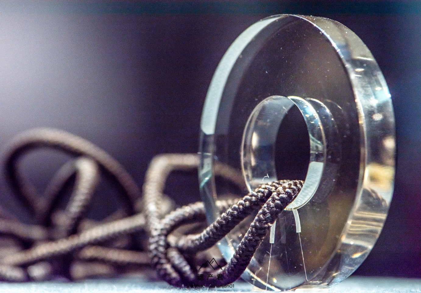 浙江省博物馆越地宝藏展南宋水晶壁