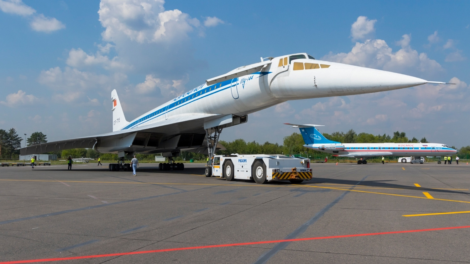 再来组图144两倍音速客机这么好的飞机说停飞就停飞了真可惜