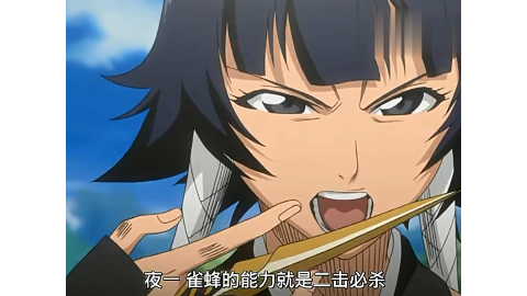 死神不愧号称瞬神夜一面对敌人的必杀技也能轻松躲过