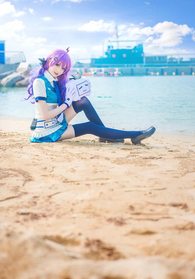 cos正片碧蓝航线标枪22娘皮肤