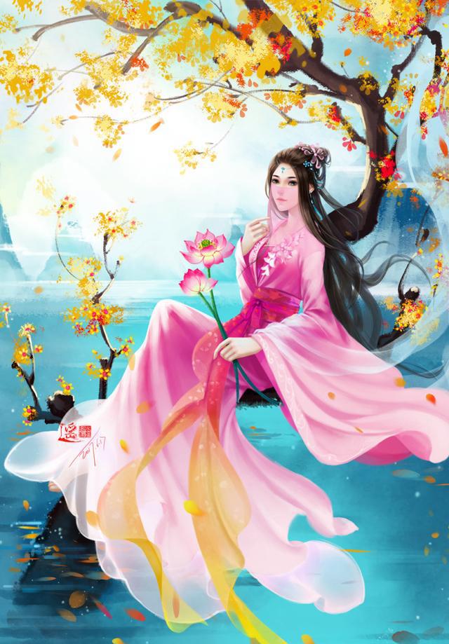 倾城古风手绘图集