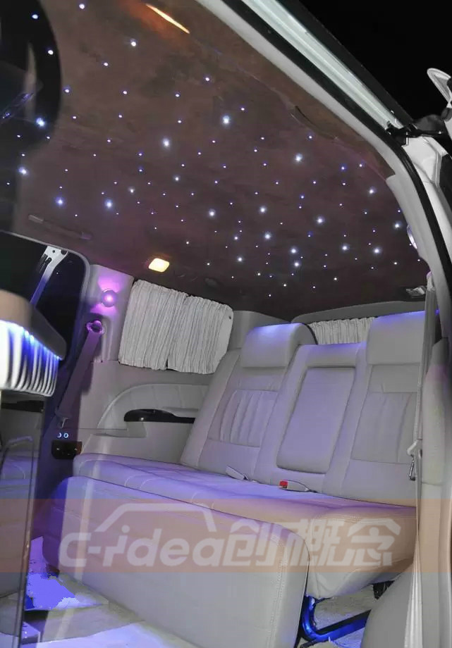 本田艾力绅内饰改装,定制半隔断吧台,星空顶棚-新浪汽车