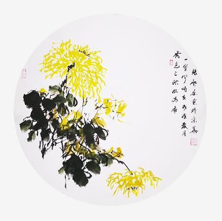 东方金典签约书画家张艺群标杆性藏品梅兰竹菊