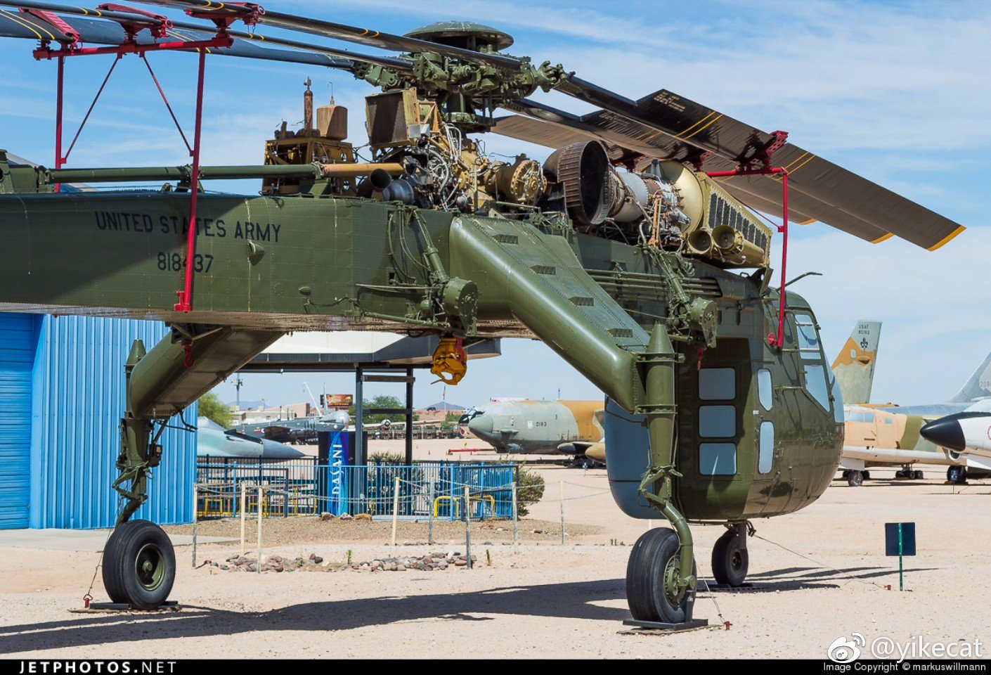 跨越两国的传奇sikorskys64ch54tarhe塔赫二