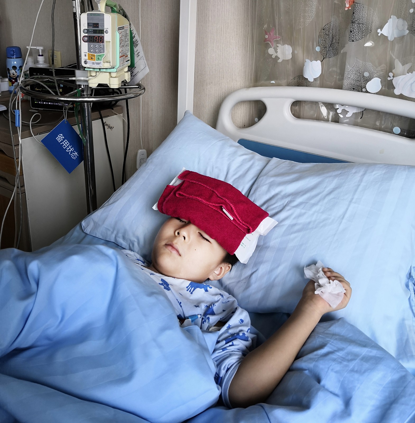 坚强配合治疗又复发7岁白血病男童说你们骗我