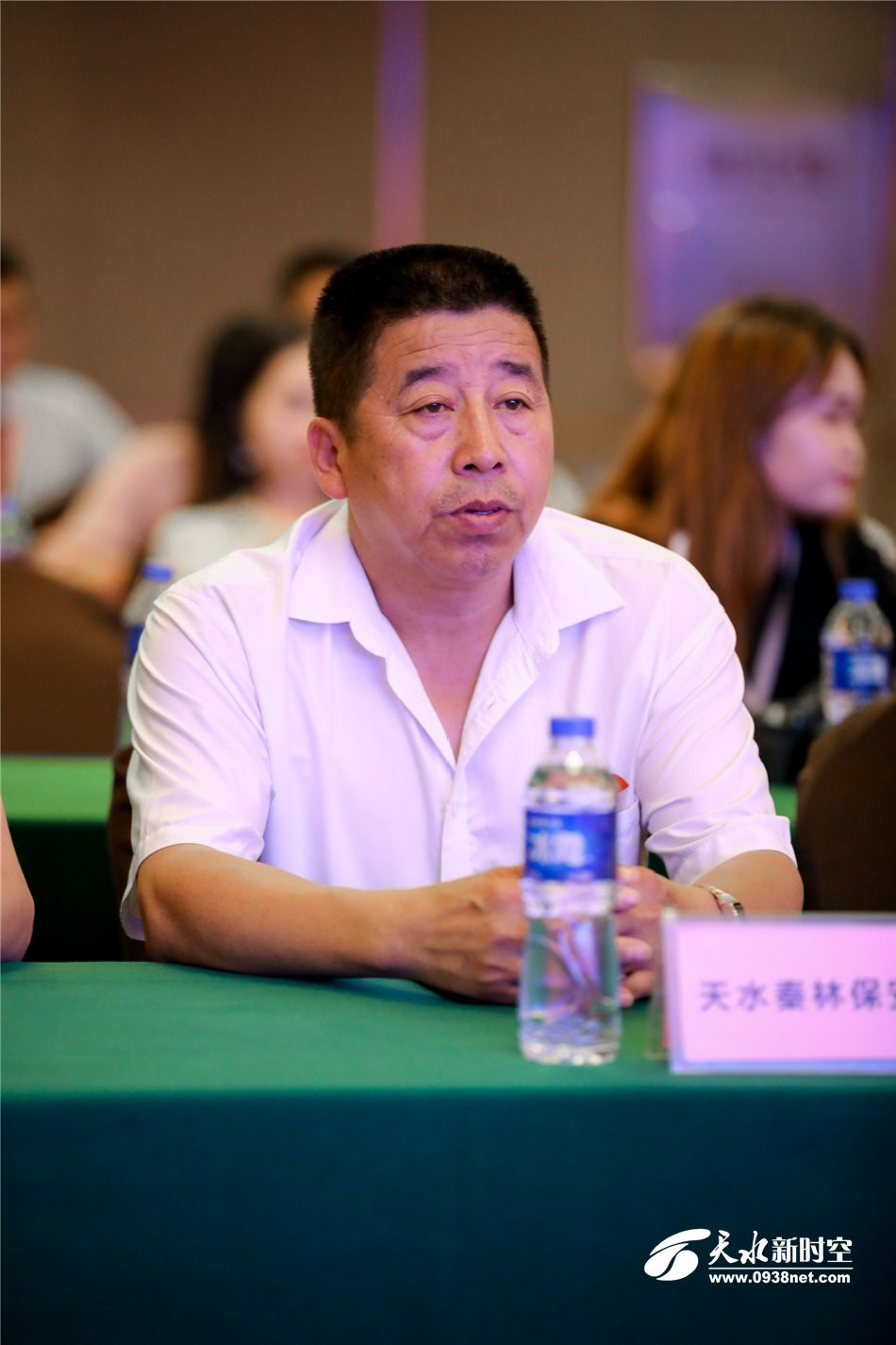 彭世平主任答记者问张爱娟主持启动仪式天麟集团副总经理张斌致辞天麟