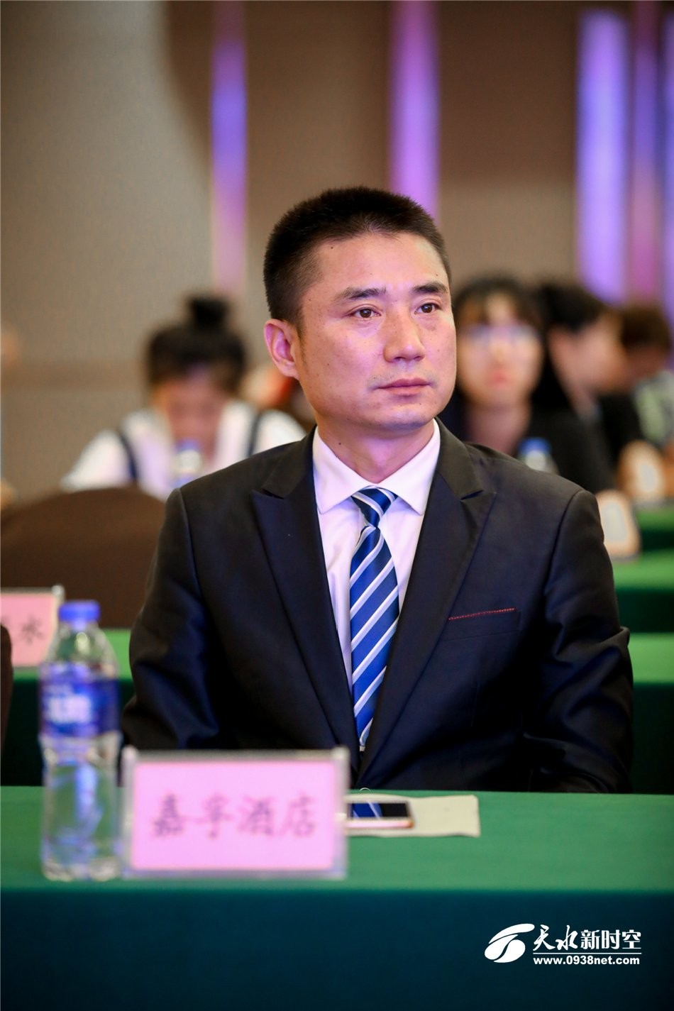 彭世平主任答记者问张爱娟主持启动仪式天麟集团副总经理张斌致辞天麟