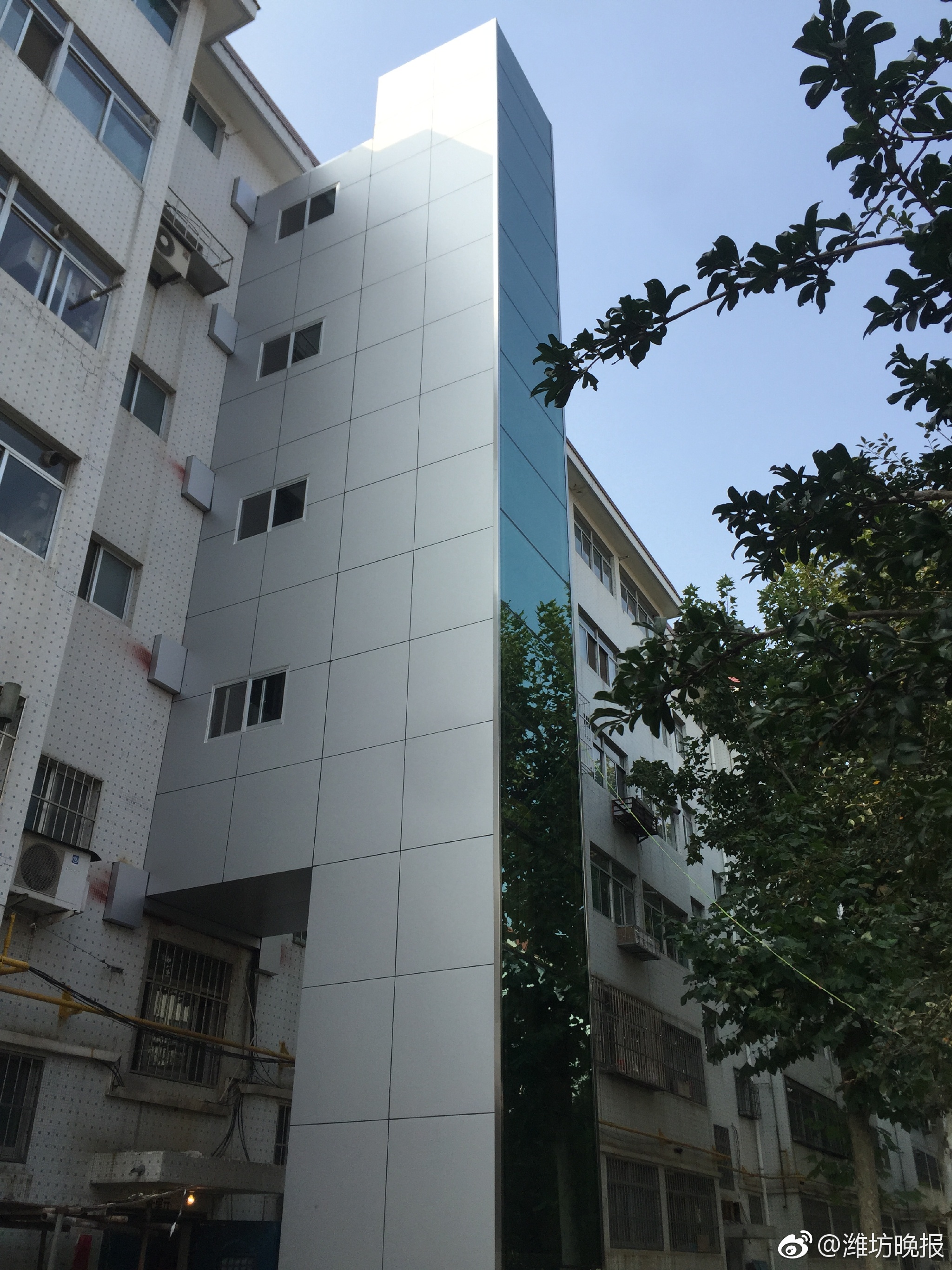 潍坊市首部多层住宅电梯只待验收,年内可交付使用30部以上