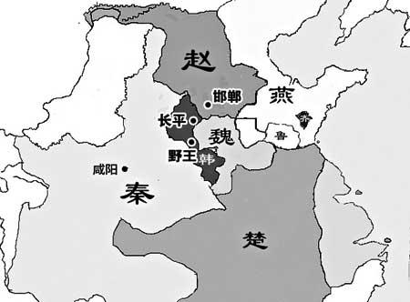 周赧王四十五年(前270年),秦军越过韩国进攻赵国,被赵将赵奢大败于瘀