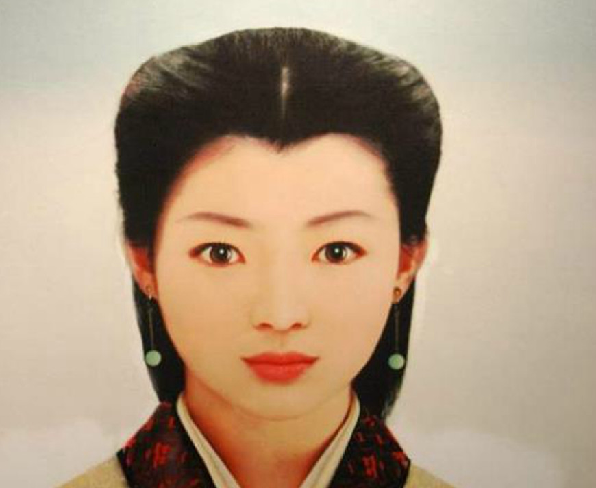 中国7大古尸容貌复原图个个堪称绝世美女