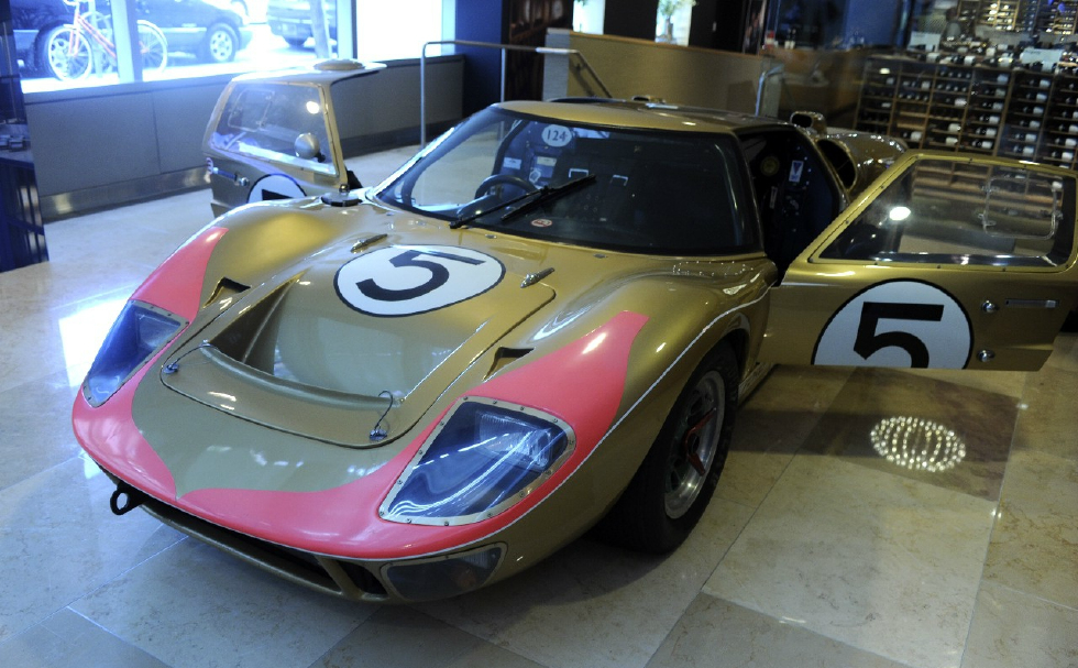 纽约苏富比拍卖会展出福特gt40mkii绝对的经典