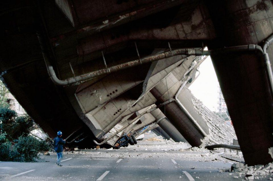 1995年阪神大地震图片