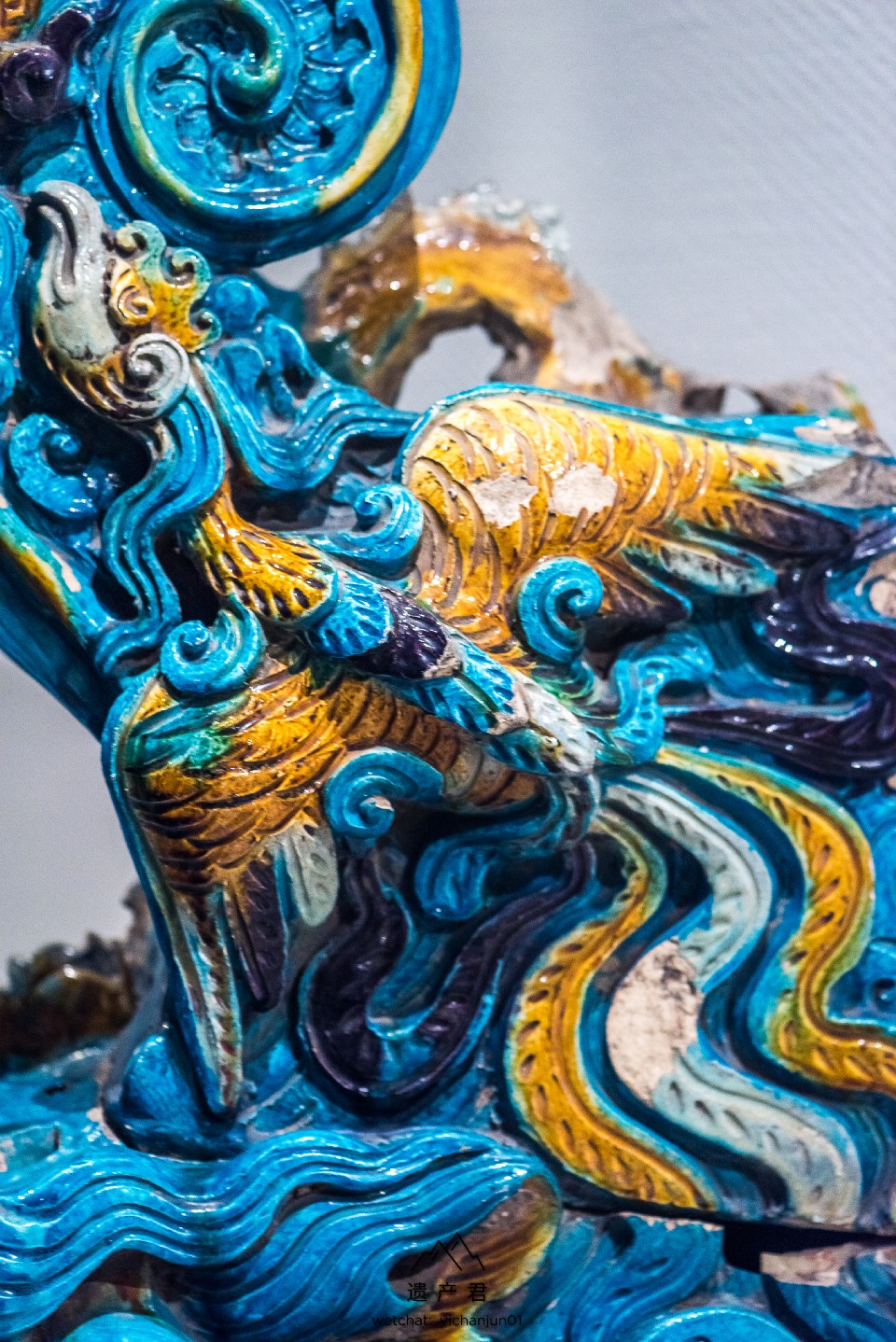 山西博物院藏· 明代凤纹鸱吻