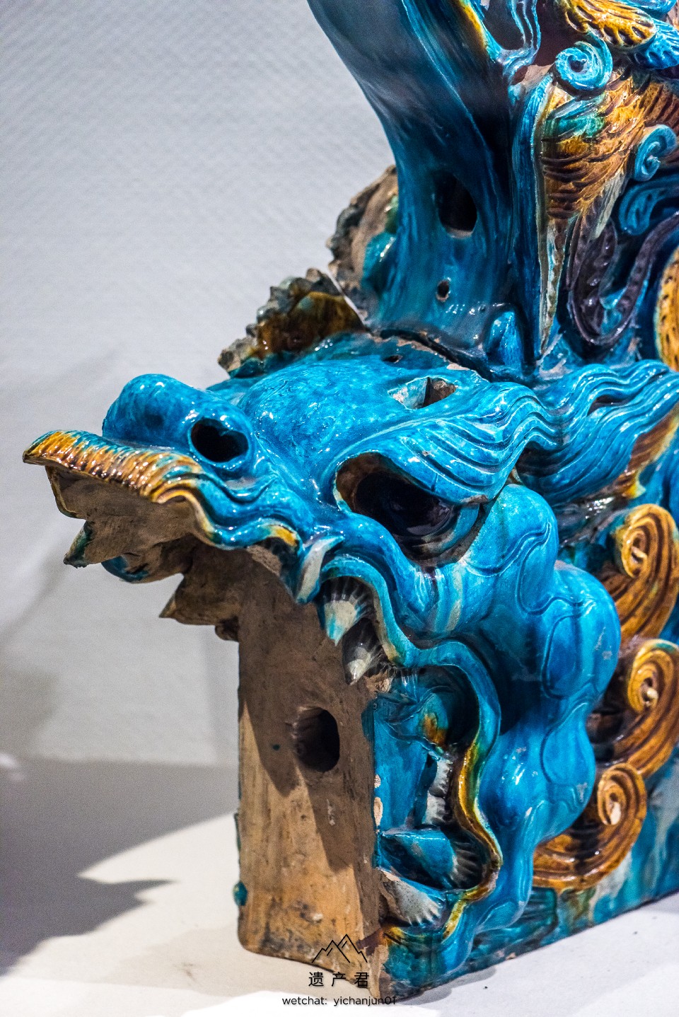 山西博物院藏· 明代凤纹鸱吻