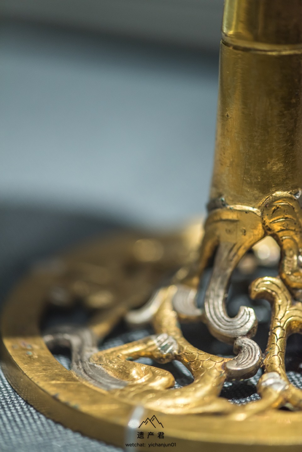 陕西历史博物馆藏· 西汉鎏金竹节铜香熏|熏炉|公主