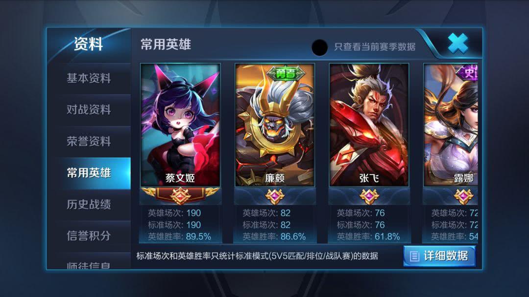 王者荣耀国服最强廉颇:82场胜率86%,他是当之无愧的坦克!