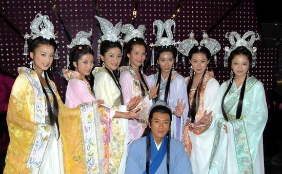 《天仙配》幕后照:图4黄圣依仙气十足,而我最羡慕图7的董永!