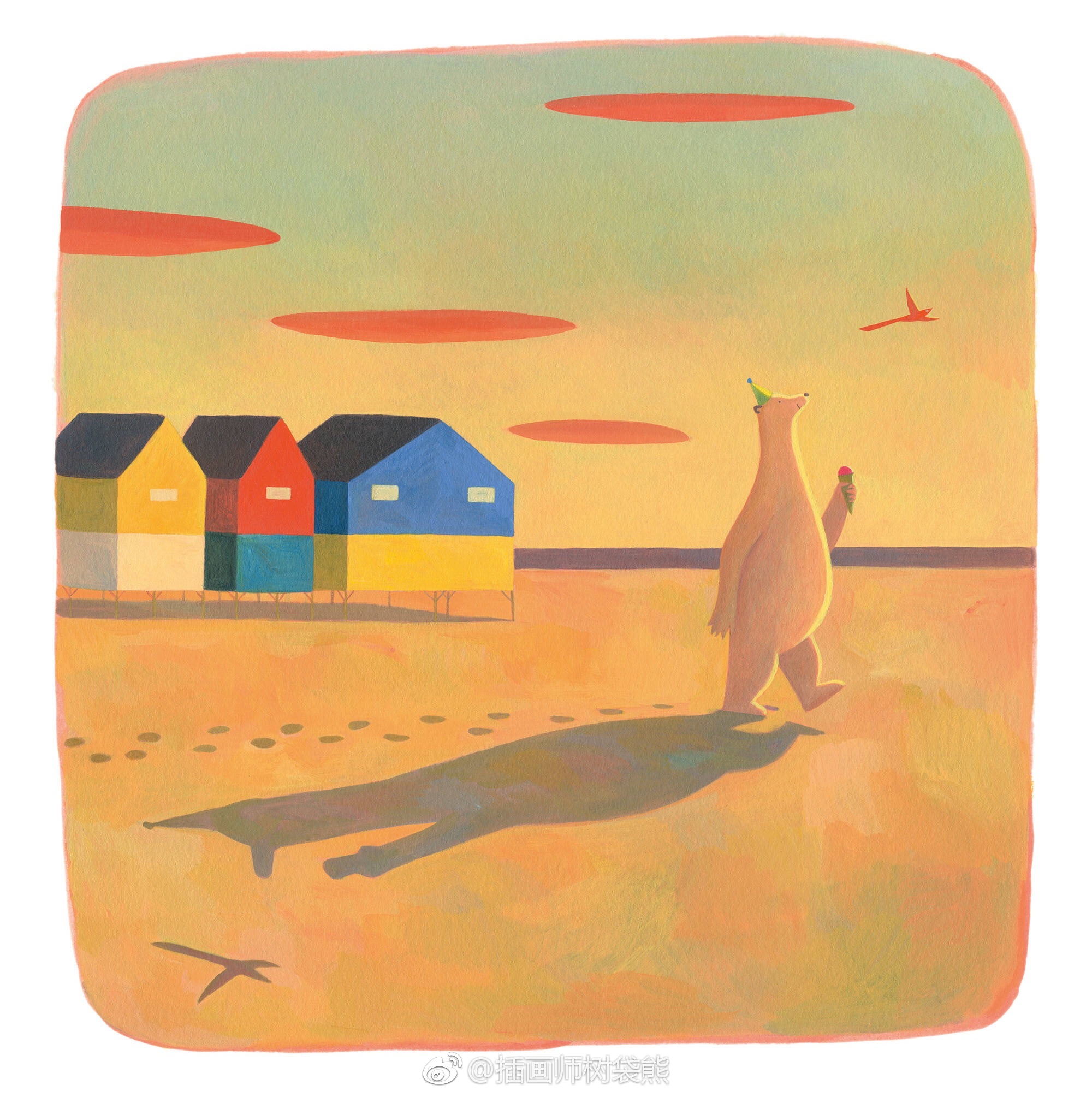 德国柏林插画师marcmajewski童话绘本插画设计作品