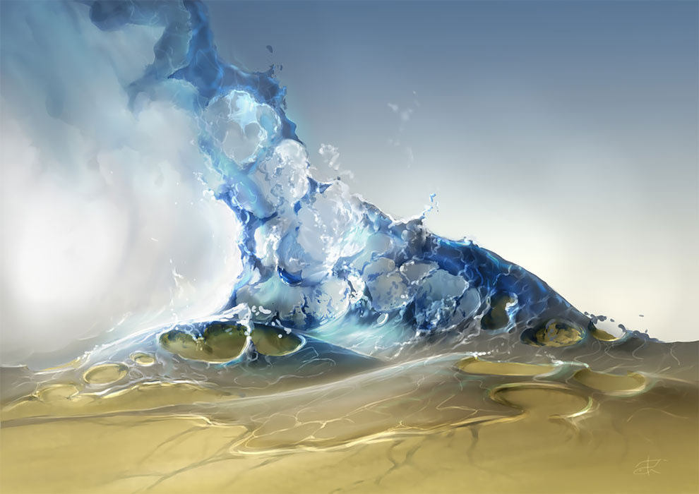 天空之眼 | 德国艺术家 Alexander Rommel 令人叹为观止的天空数字绘_新浪新闻