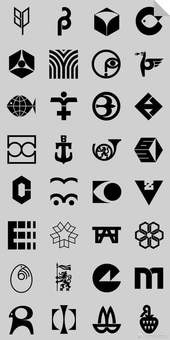 创意logo图形图案大全|图形|图案|创意_新浪新闻
