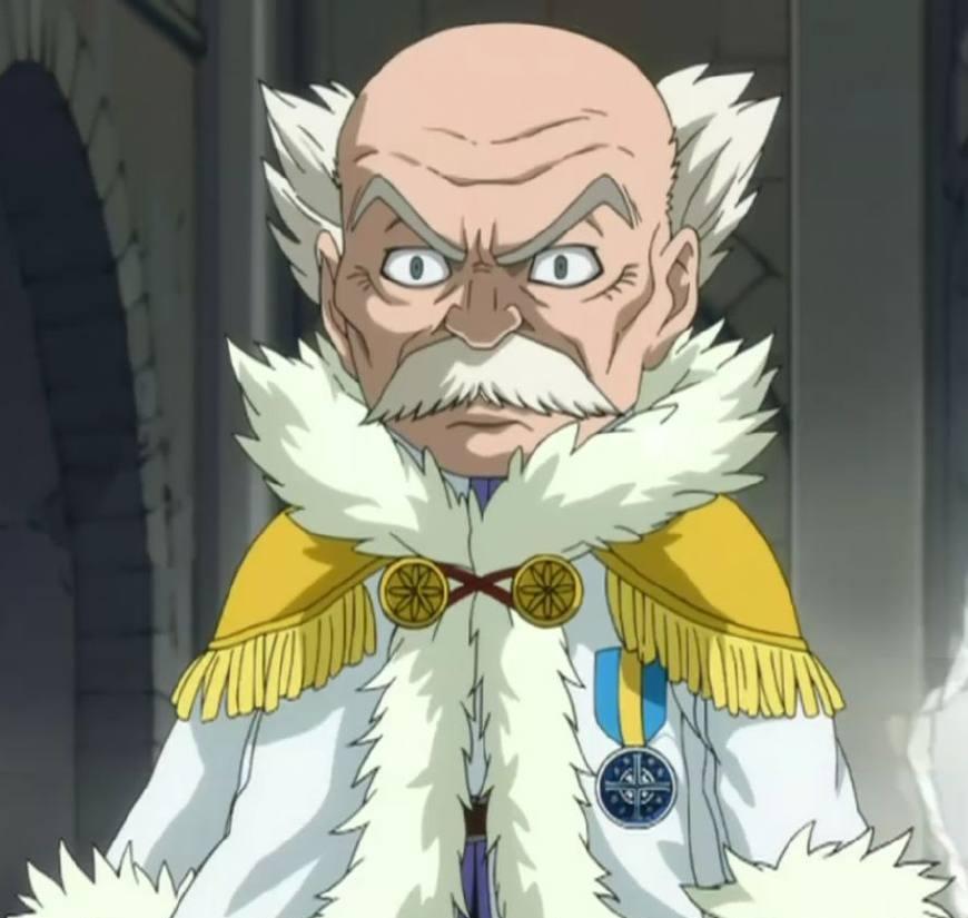 《妖精的尾巴》中妖尾公会的会长,也是公会创始人的儿子.