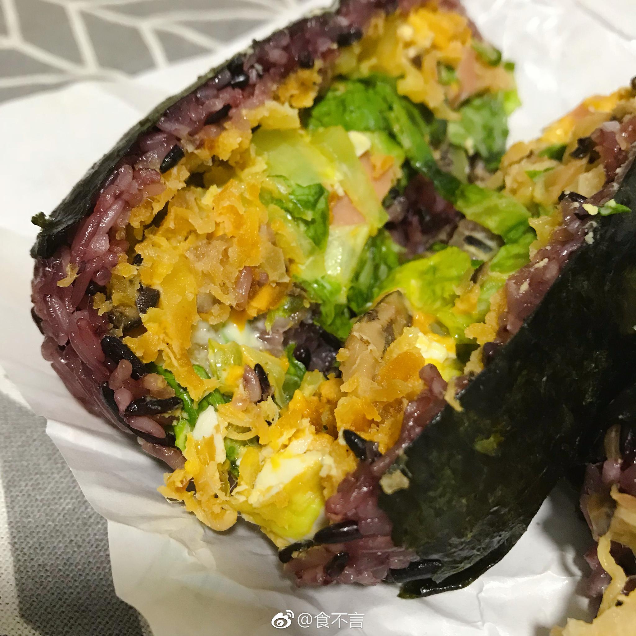 米棒台湾饭团|饭团|咸蛋超人|血糯米_新浪新闻