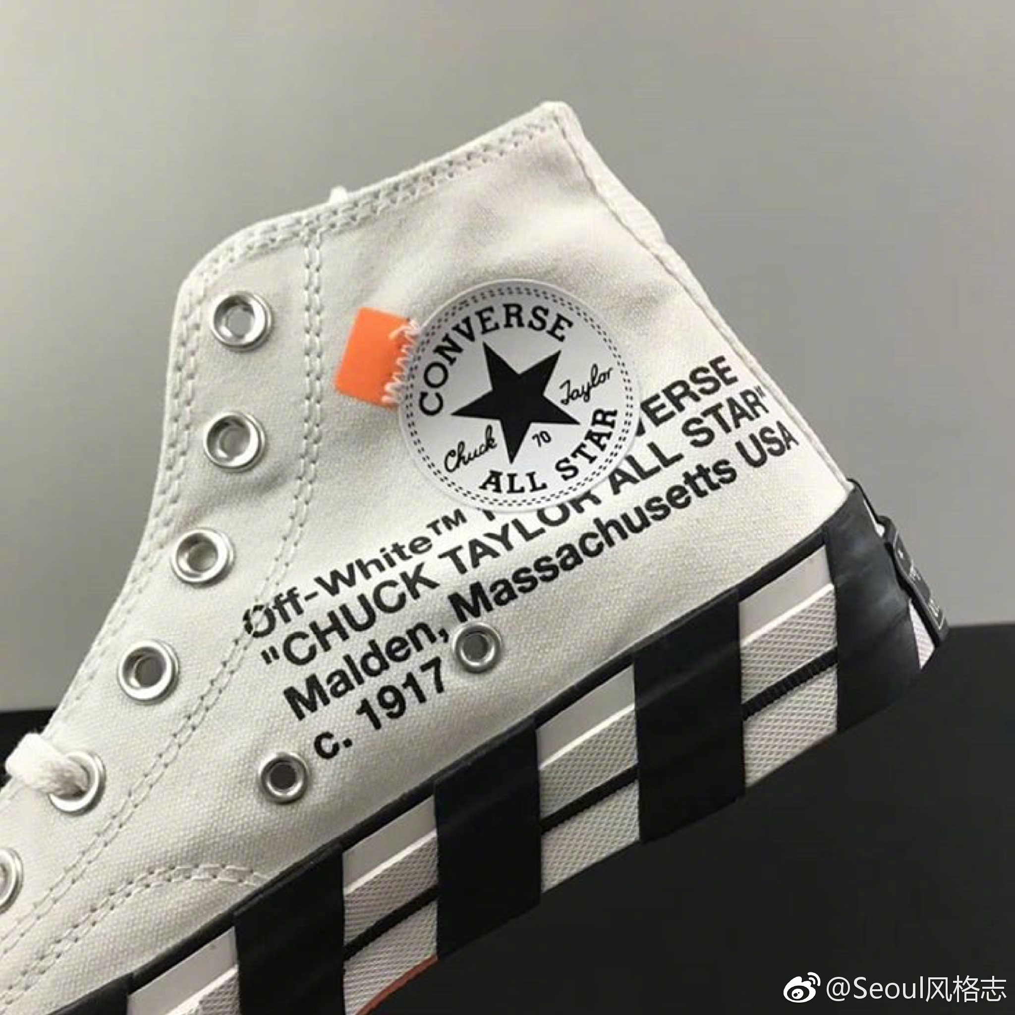 off-white x converse chuck 70 2.0全新联名版
