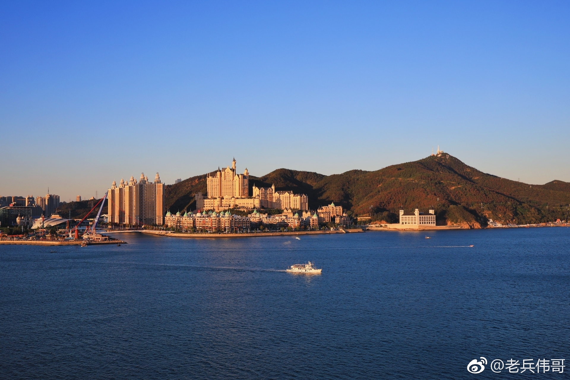 遇见大连蓝色的海