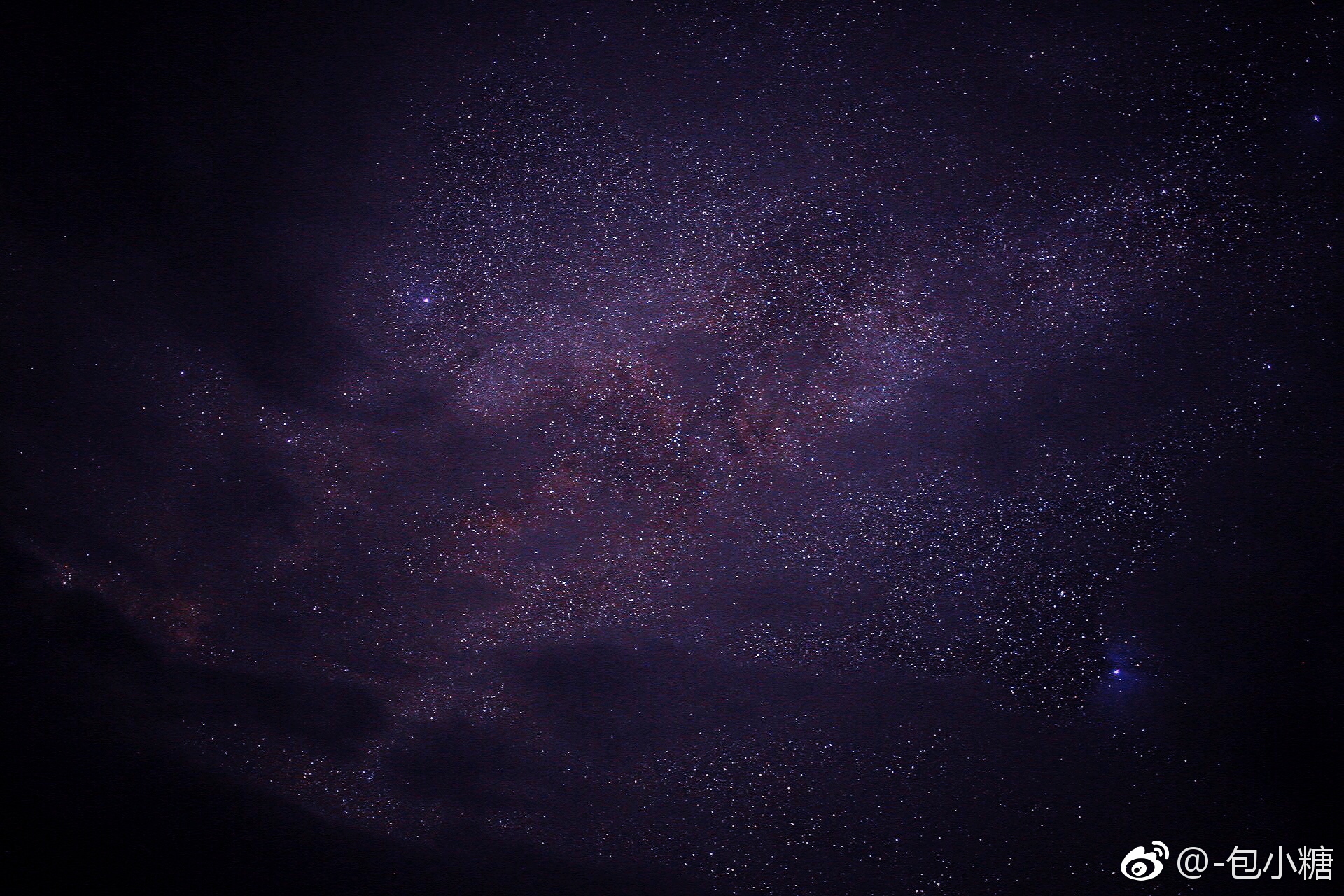 行驶在林拉公路上被窗外星空震撼可雨季的藏区云少不了