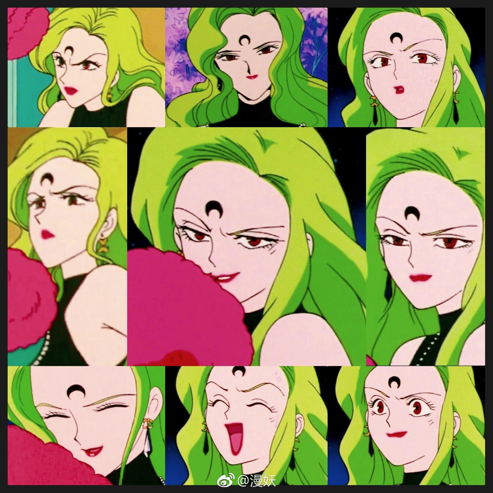 77旧动漫头像 可爱的反派《美少女战士sailor moon r》艾丝美拉达