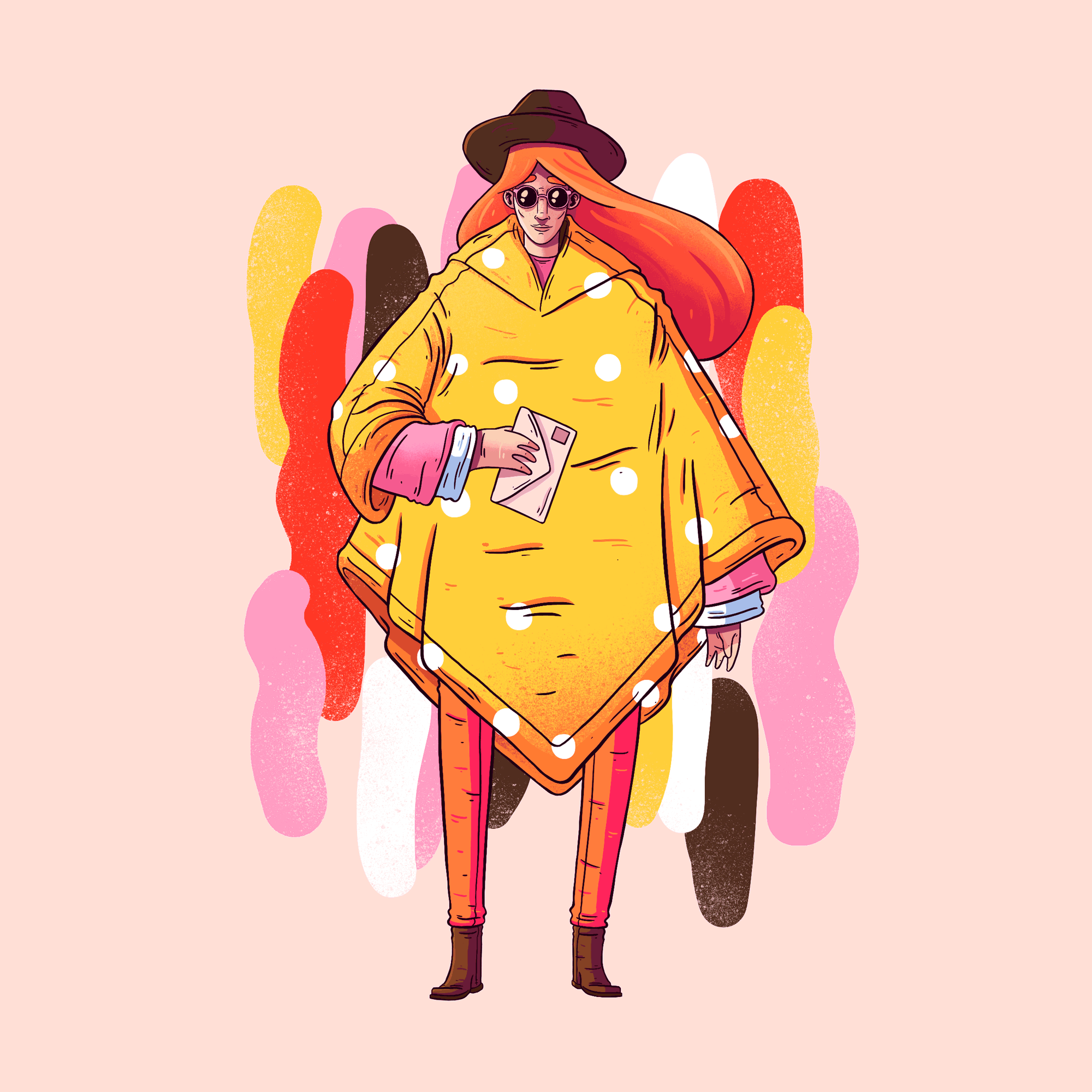 巴西插画师lucaswakamatsu人物插画欣赏