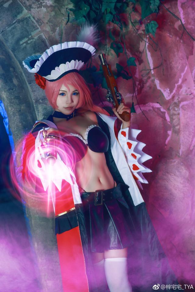 cosplay 王者荣耀之虞姬的加勒比小姐