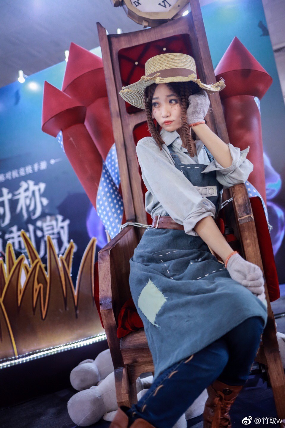 第五人格园丁精美cospaly图 我见犹怜杰克看见了都想抱!