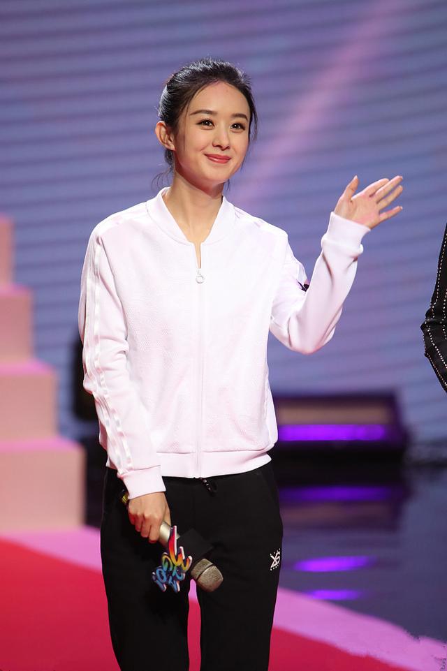 赵丽颖都瘦脱相了,穿运动装还这么仙气