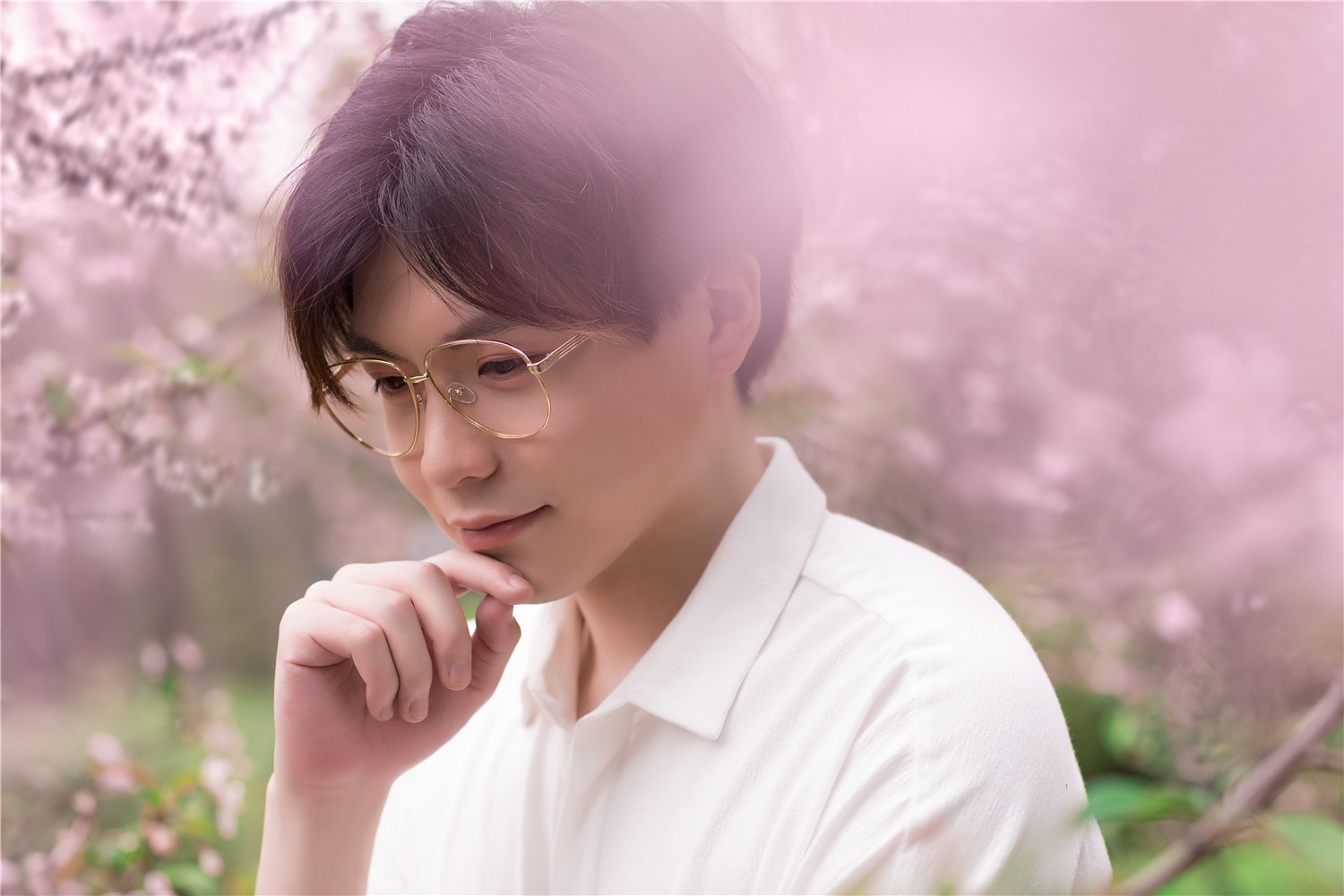 zerog成员樱花写真曝光女友视角被赞甜齁