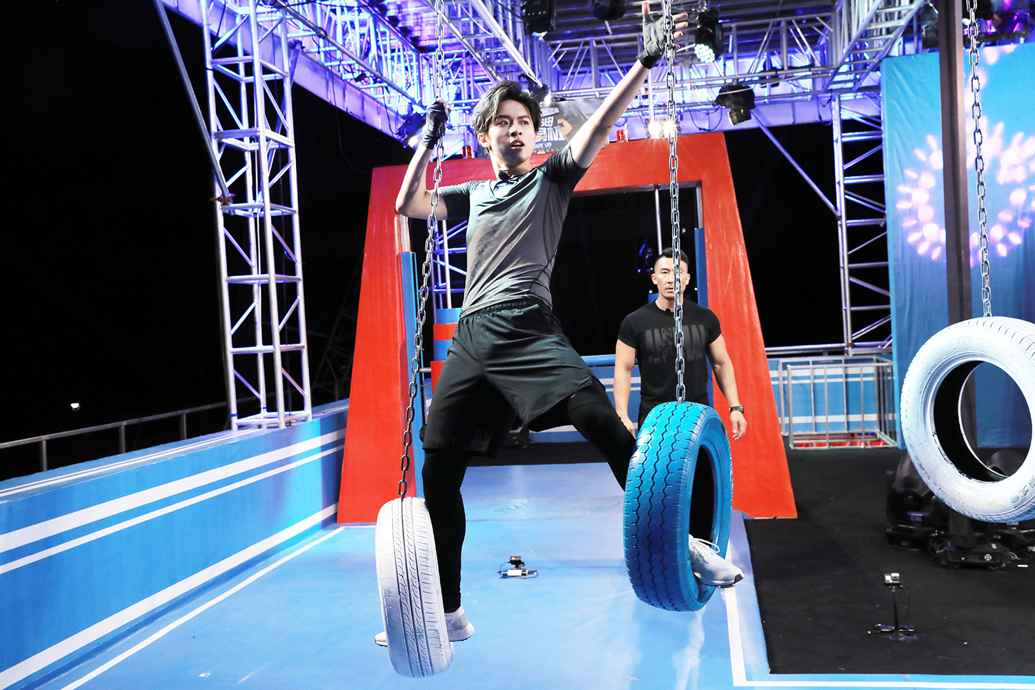 张逸杰首秀健身成果 体能惊人化身拼命三郎