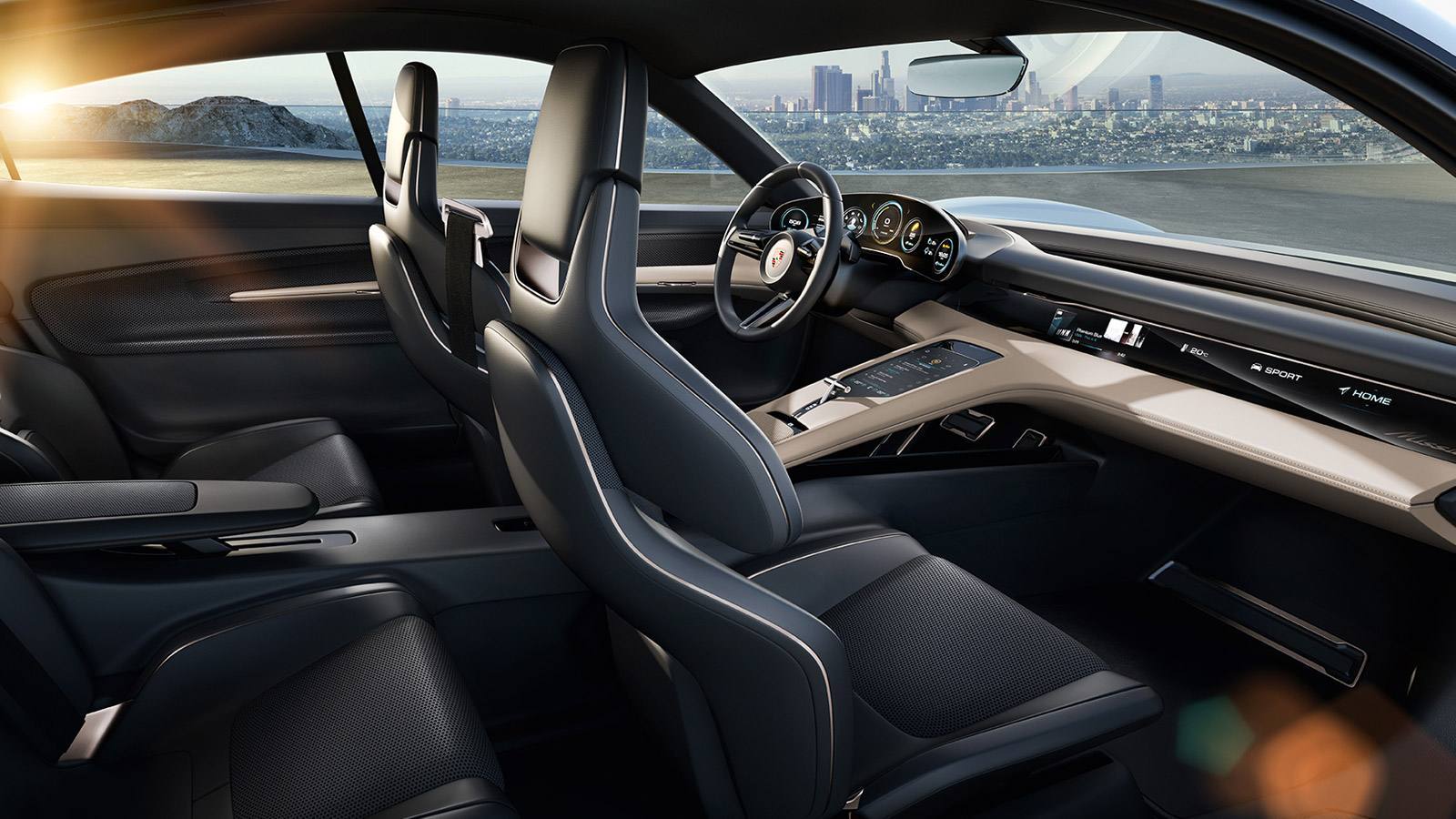 保时捷 概念车在中国首度亮相,电动超跑的时代即将来临