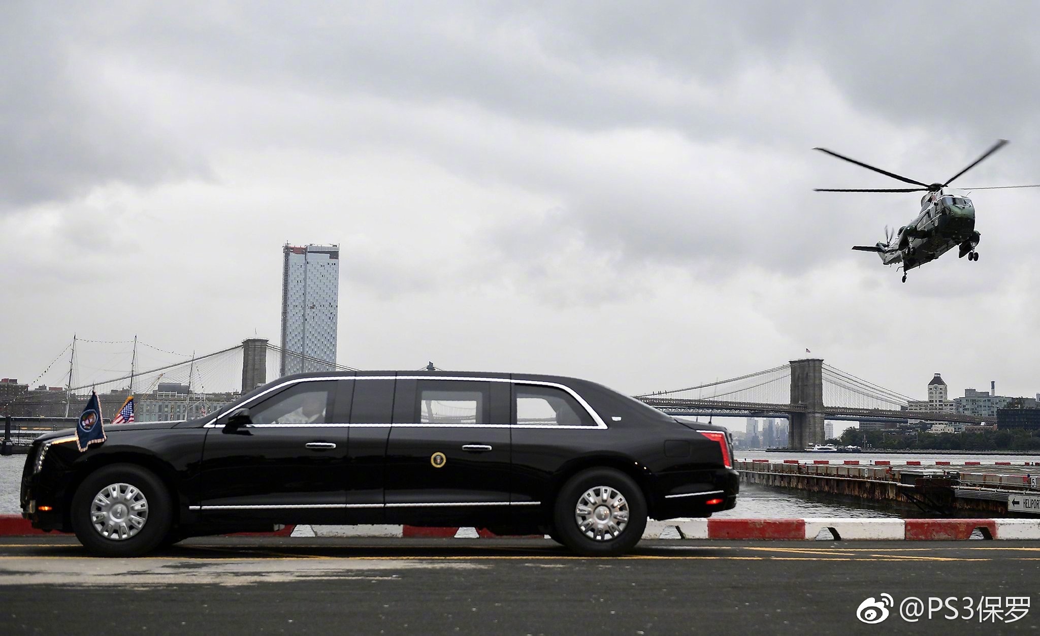 美国总统新一代专车正式投入使用