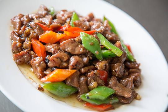 豉椒牛仔粒的做法