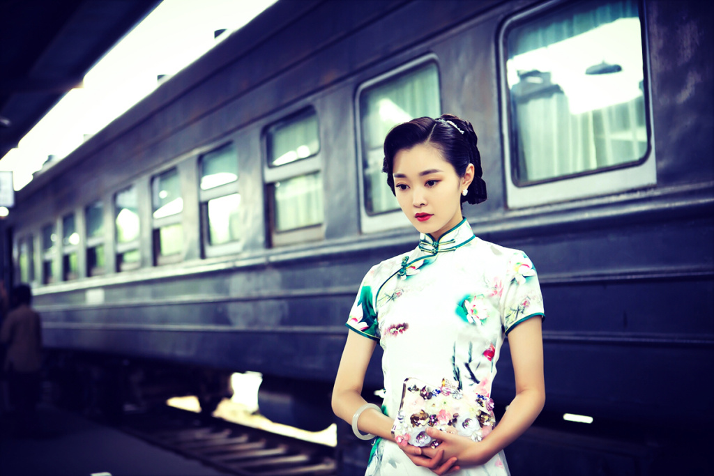 宋轶一身旗袍端庄优雅演绎蕙质兰心网友大上海穿越来的吗