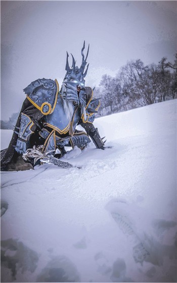 魔兽世界巫妖王cosplay面具底下藏着怎样的容颜