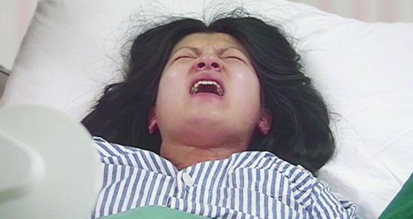 顺产生完孩子半小时, 产妇突然大喊肚子疼