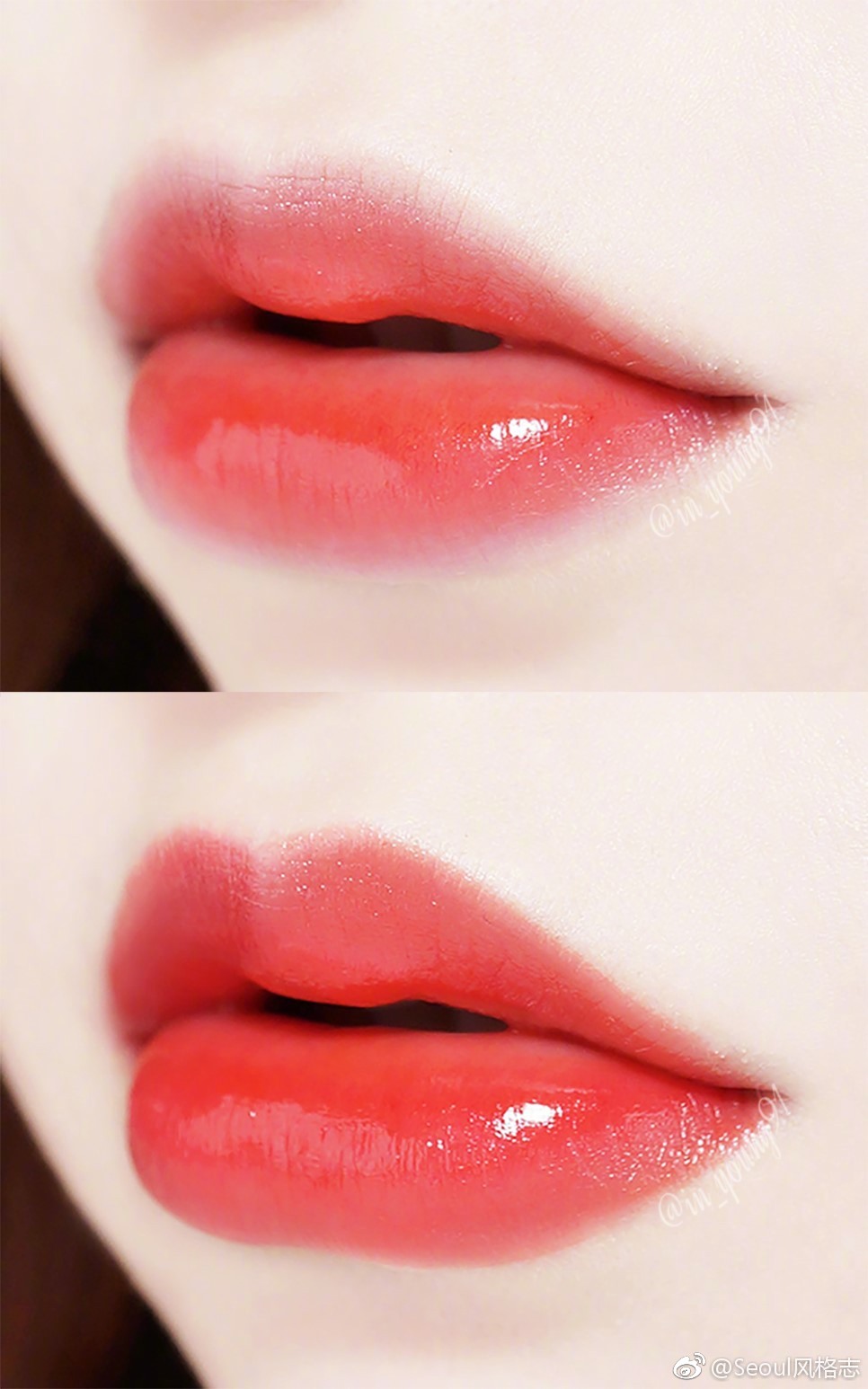 dior addict lip tattoo染唇液试色分享,鲜艳的果汁色系口红