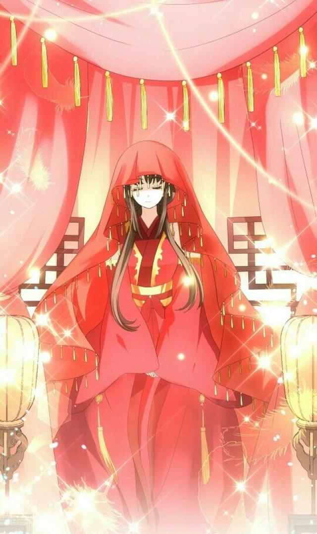 最美不过中国红动漫中那些着一袭红嫁衣的新娘真心美到爆