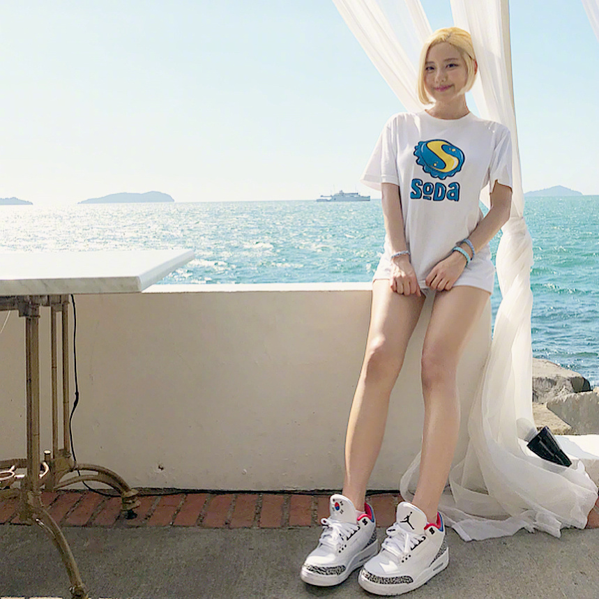 知名韩国dj,球鞋女孩dj soda!