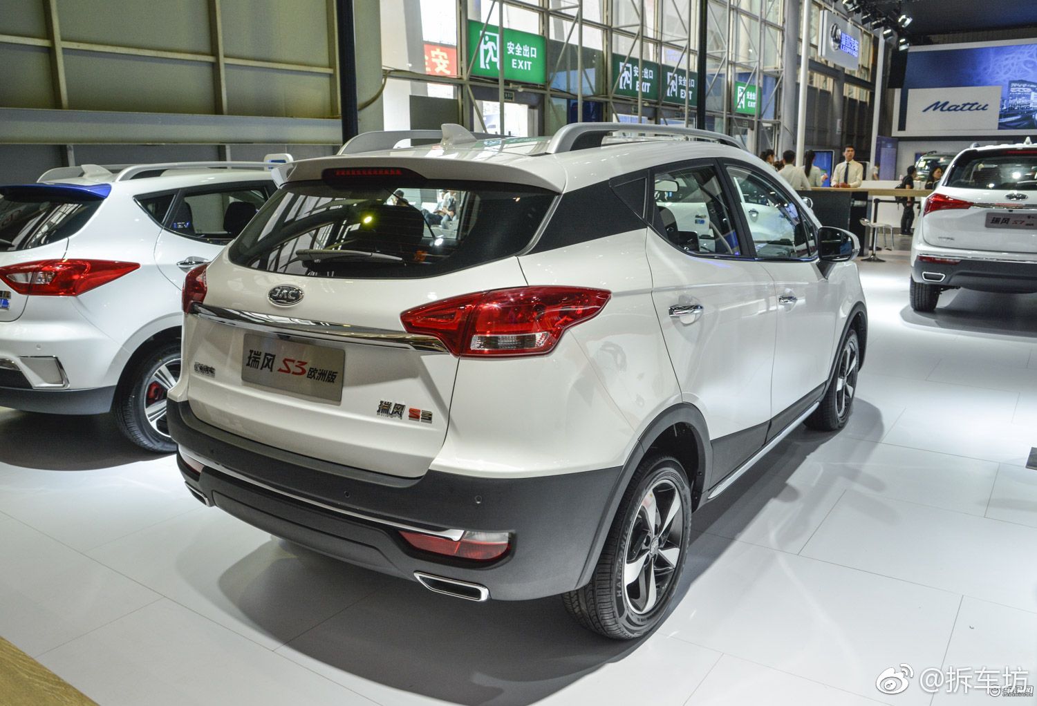 江淮瑞风s3欧洲版正式亮相