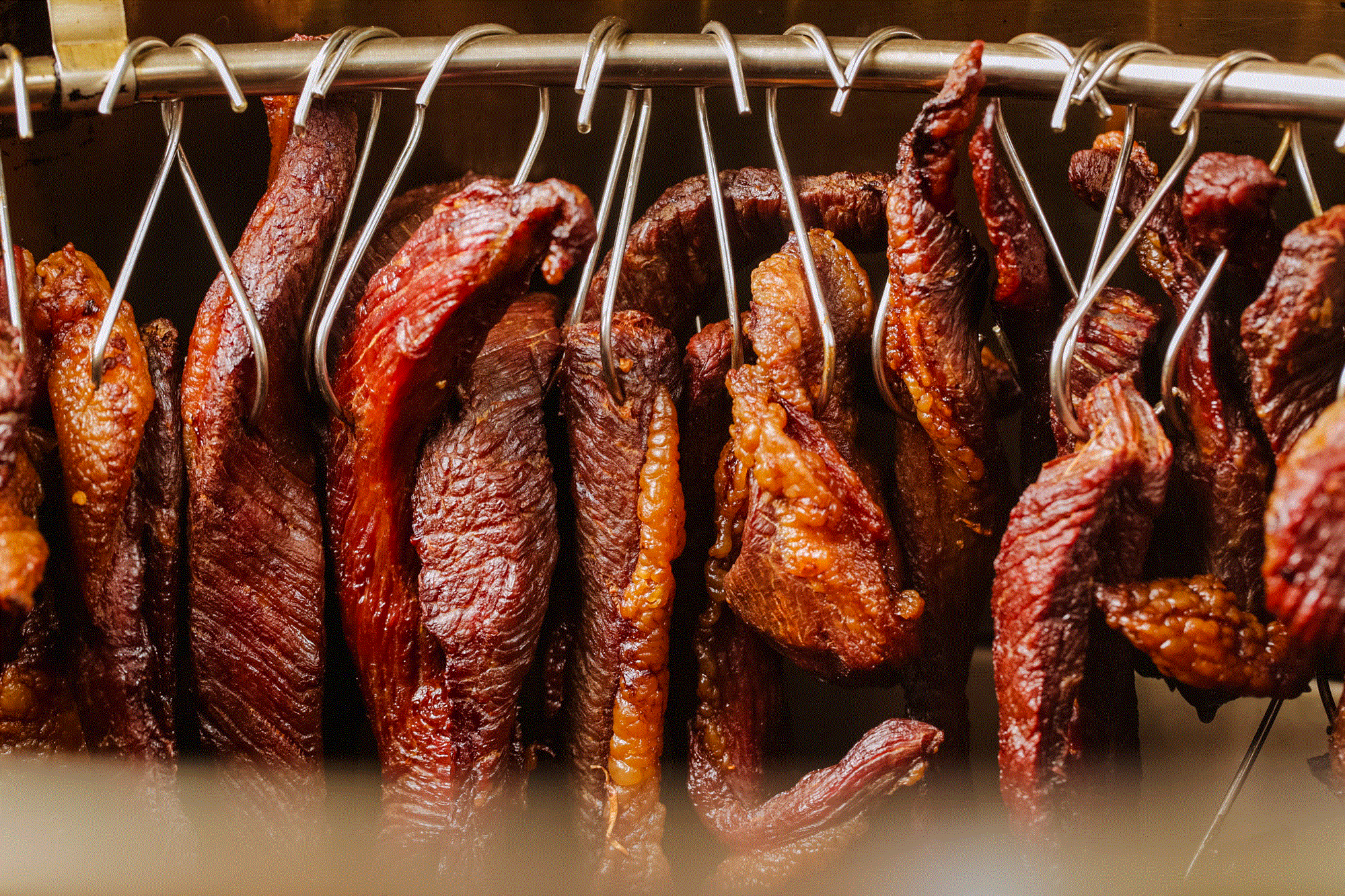 香到让烧烤摊师傅"瑟瑟发抖"的现烤牛肉干,好吃不胖了解一下?